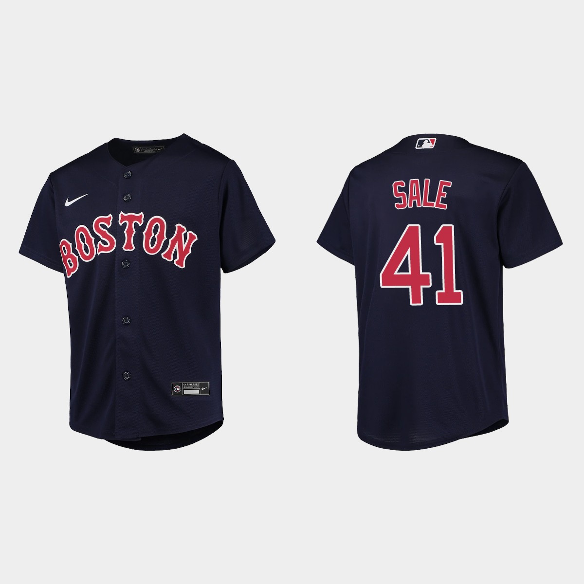 Youth Boston Red Sox Chris Sale Navy Jersey