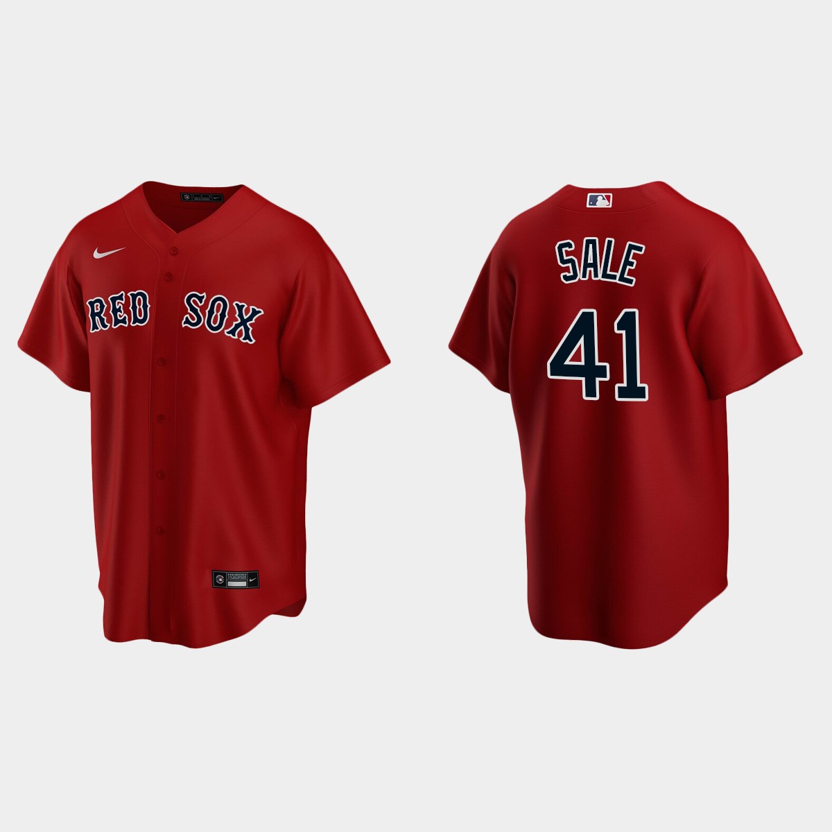 Youth Boston Red Sox Chris Sale Red Alternate Jersey