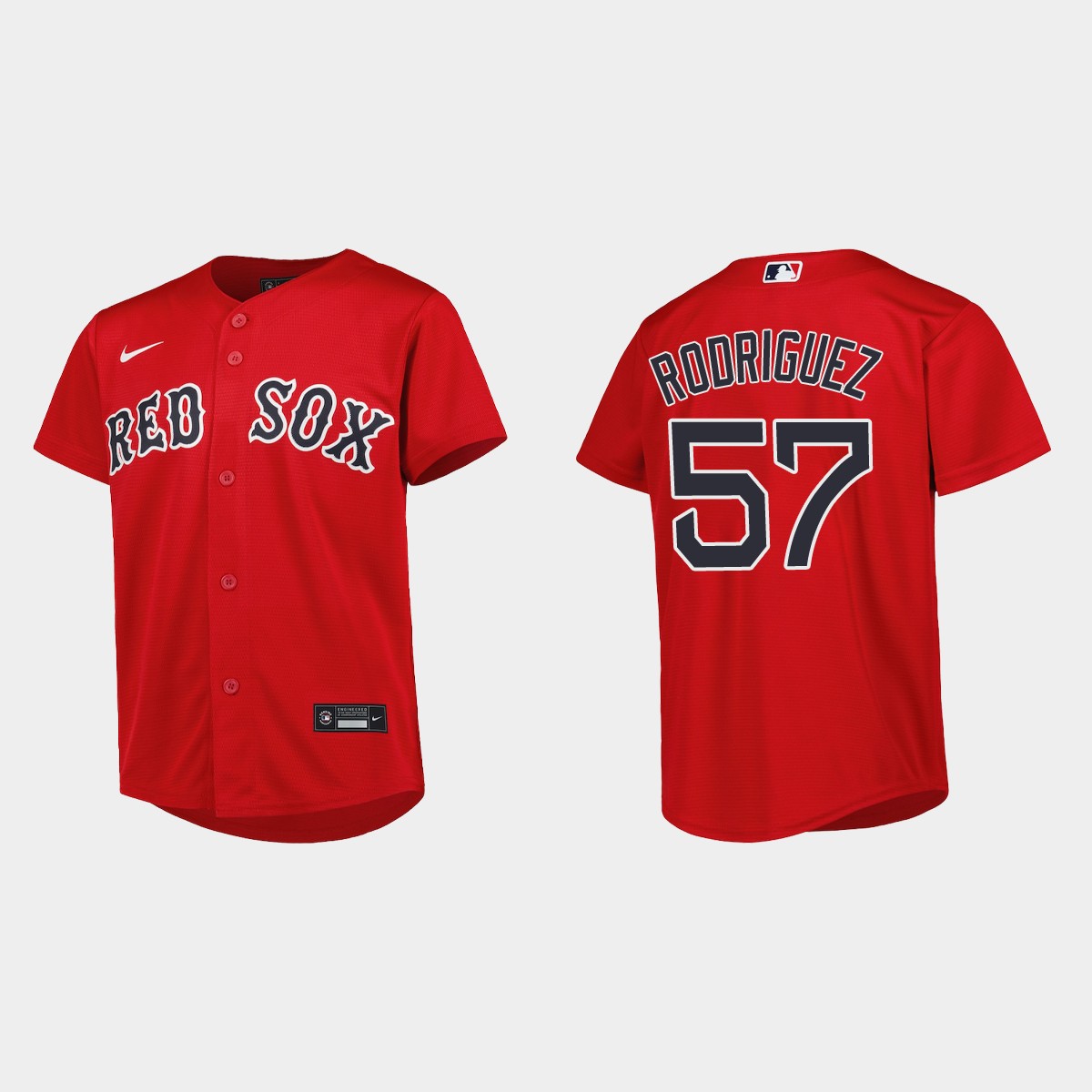 Youth Boston Red Sox Joely Rodriguez Red Alternate Jersey