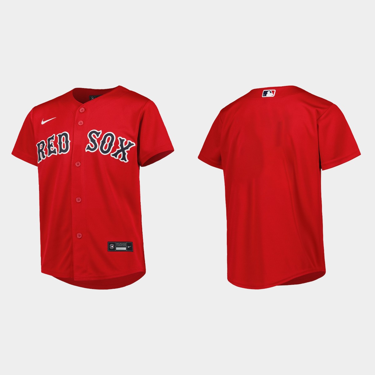 Youth Boston Red Sox Red Alternate Jersey