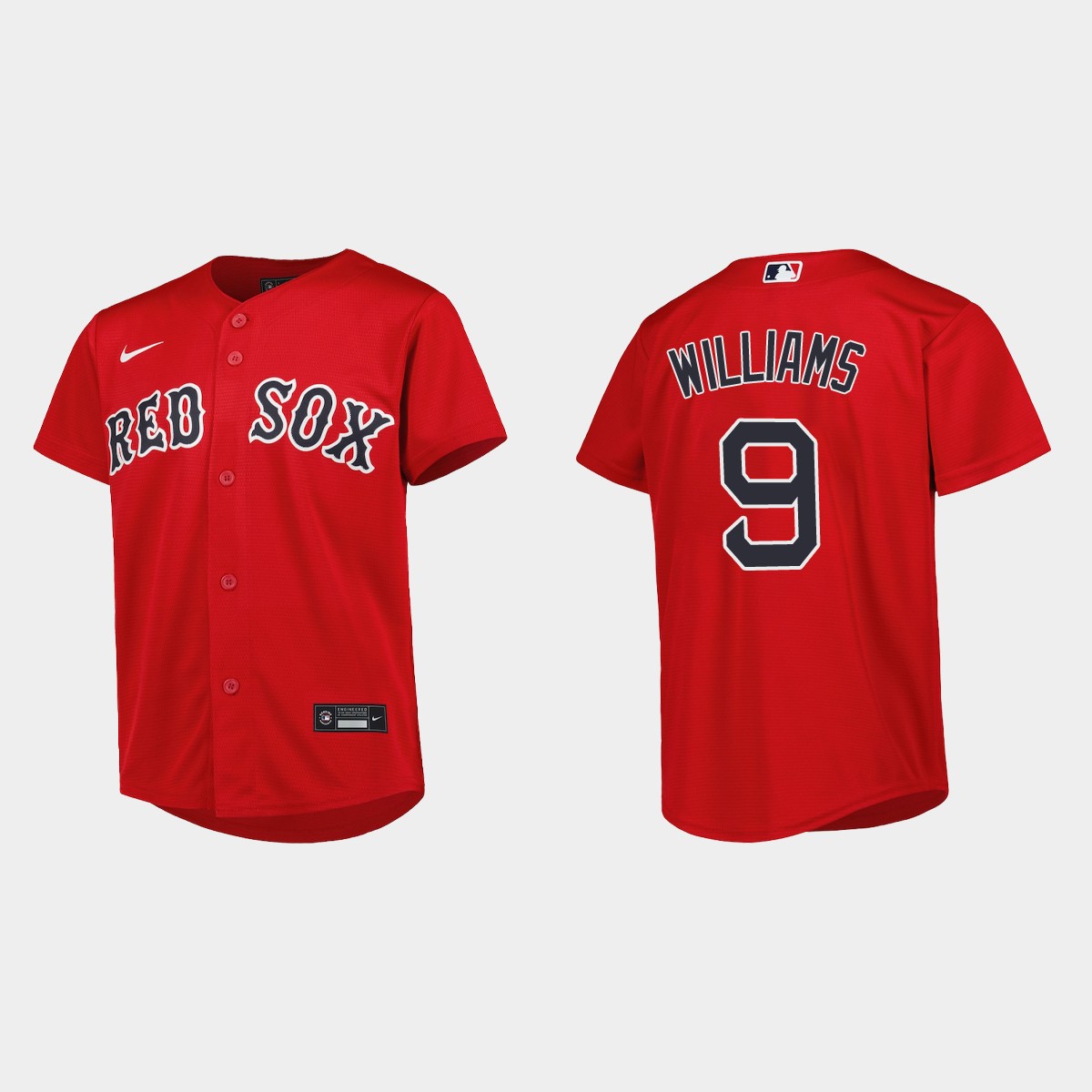 Youth Boston Red Sox Ted Williams Red Alternate Jersey