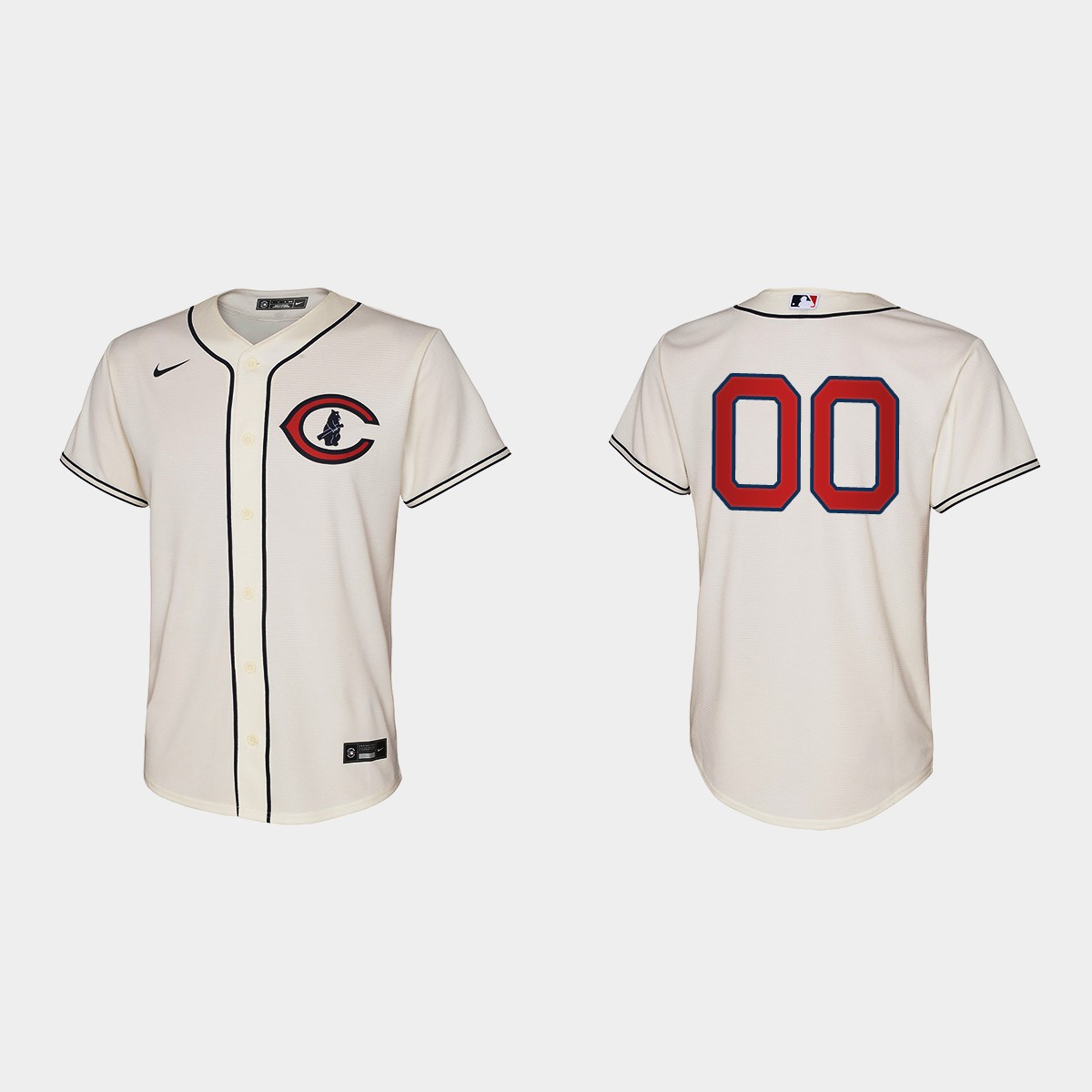 Youth Chicago Cubs Custom Cream Field of Dreams Jersey
