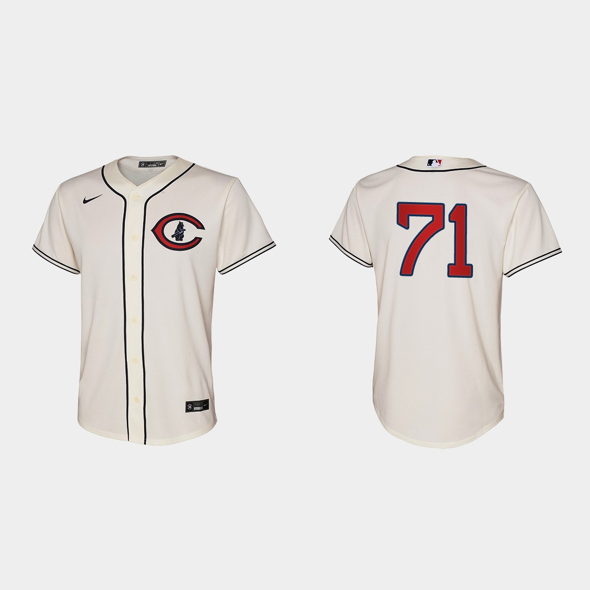 Youth Chicago Cubs Keegan Thompson Cream Field of Dreams Jersey