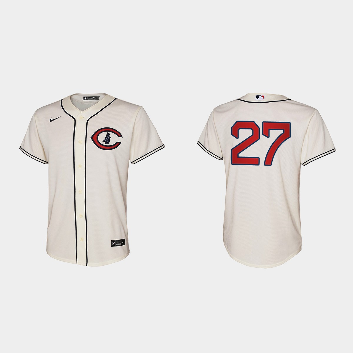 Youth Chicago Cubs Seiya Suzuki Cream Field of Dreams Jersey