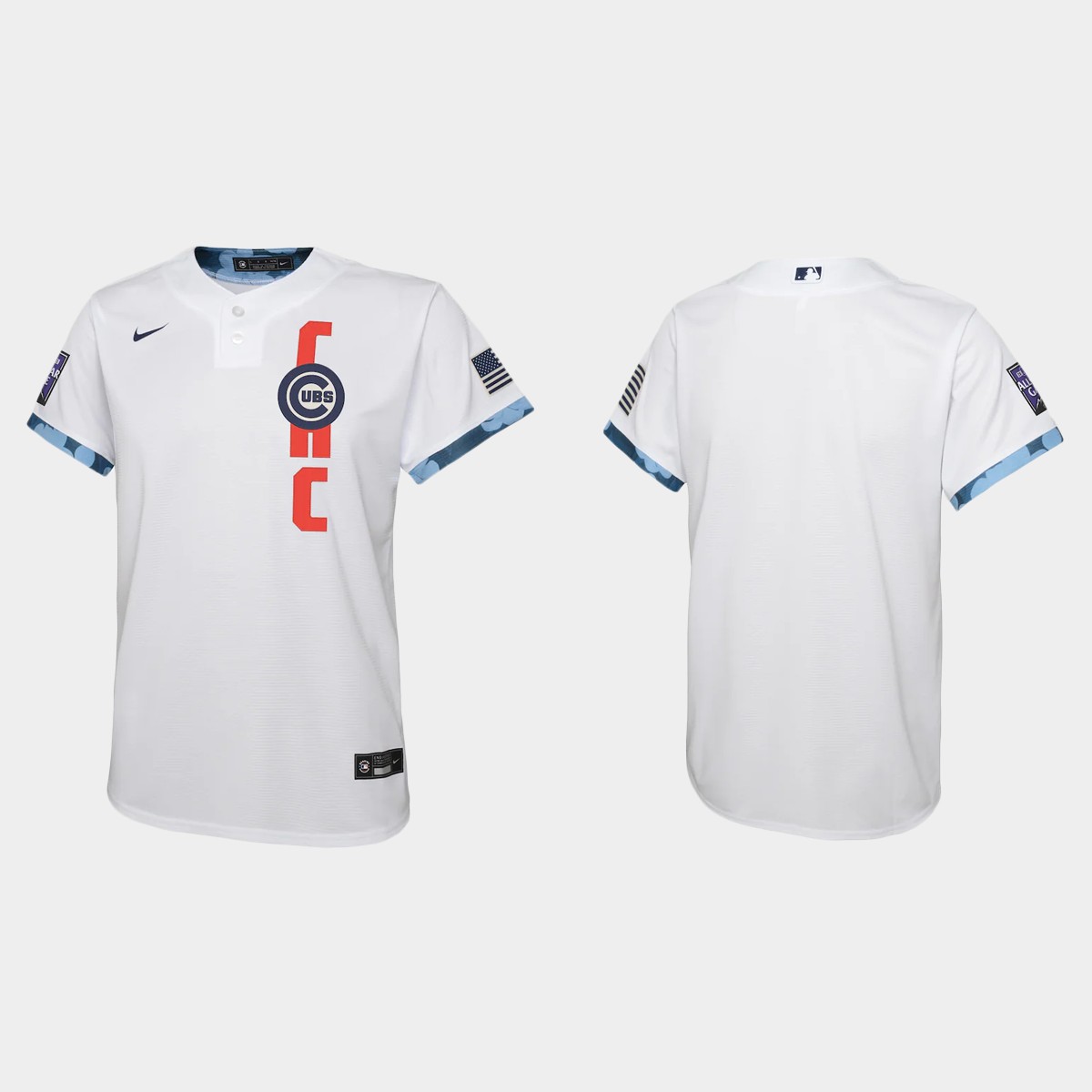 Youth Chicago Cubs White All-Star Game Jersey