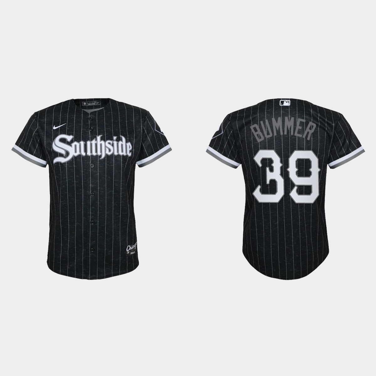 Youth Chicago White Sox Aaron Bummer Black City Connect Jersey