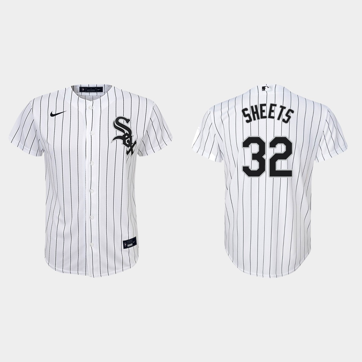 Youth Chicago White Sox Gavin Sheets White Home Jersey