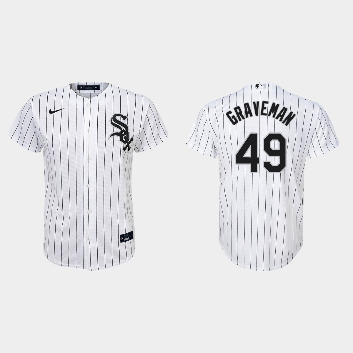 Youth Chicago White Sox Kendall Graveman White Home Jersey