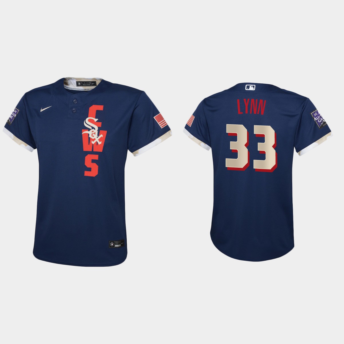 Youth Chicago White Sox Lance Lynn Navy All-Star Game Jersey