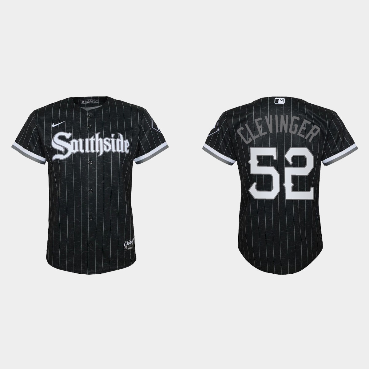 Youth Chicago White Sox Mike Clevinger Black City Connect Jersey
