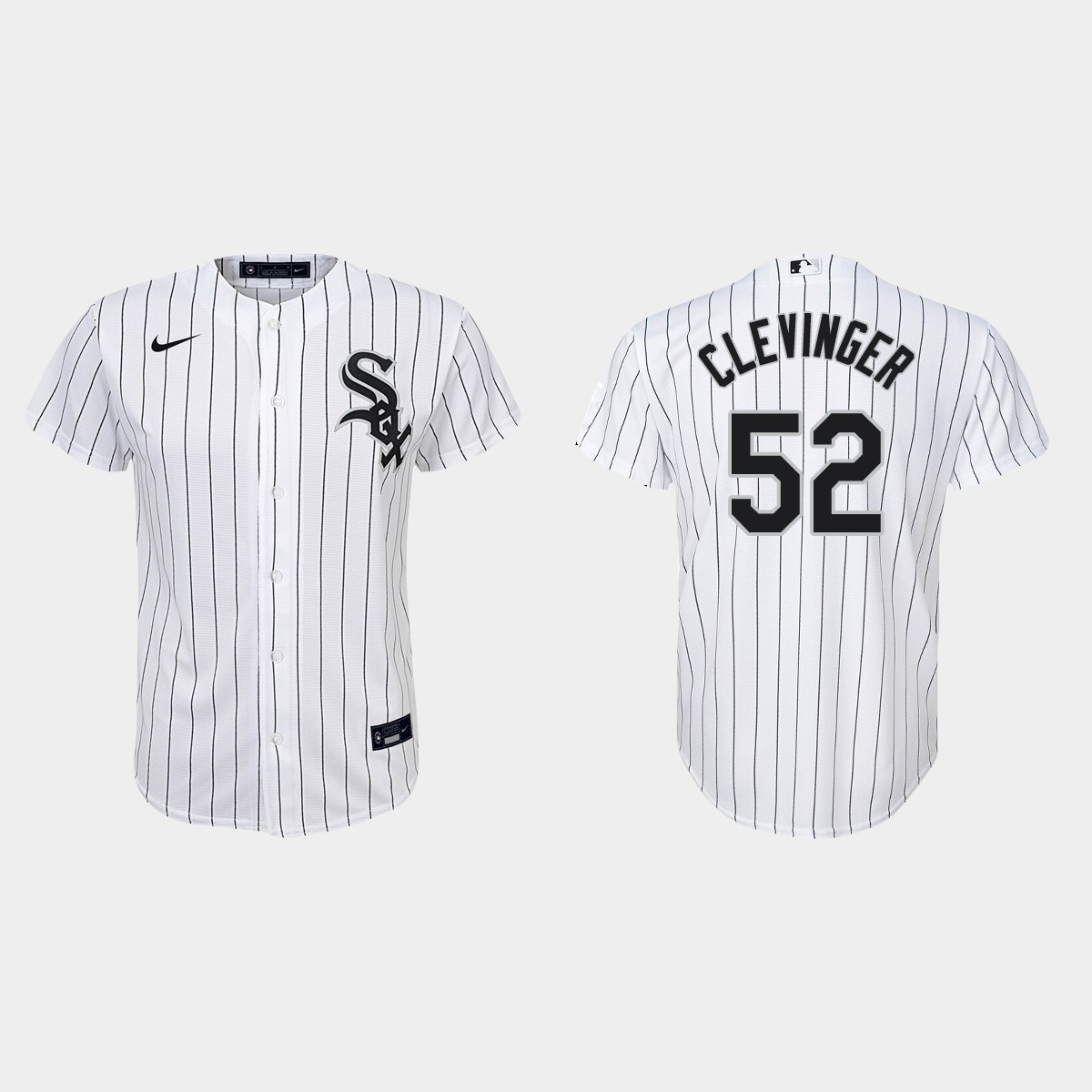 Youth Chicago White Sox Mike Clevinger White Home Jersey