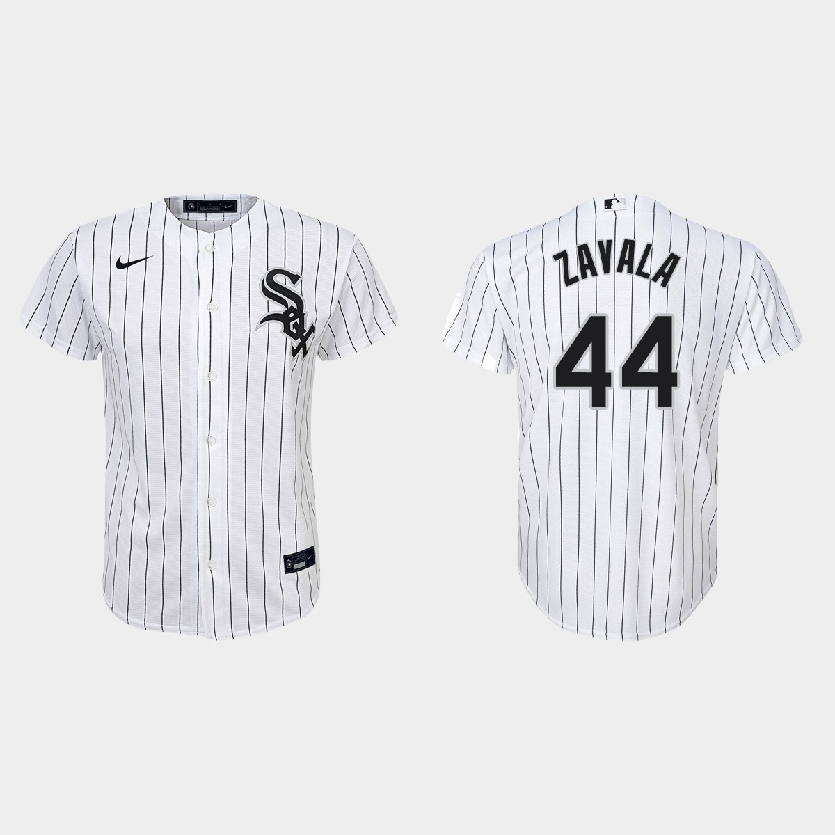Youth Chicago White Sox Seby Zavala White Home Jersey