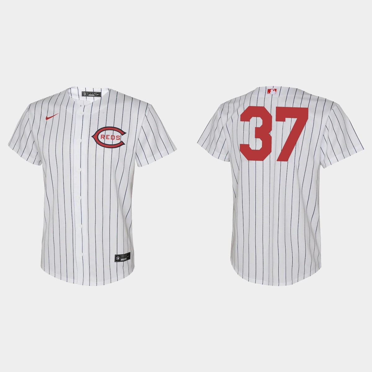 Youth Cincinnati Reds Tyler Stephenson White Field of Dreams Jersey