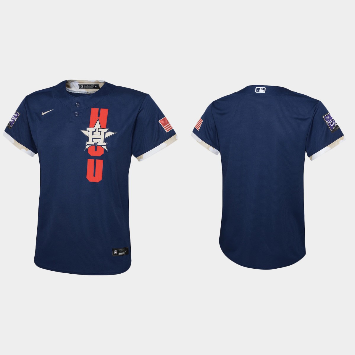Youth Houston Astros Navy All-Star Game Jersey