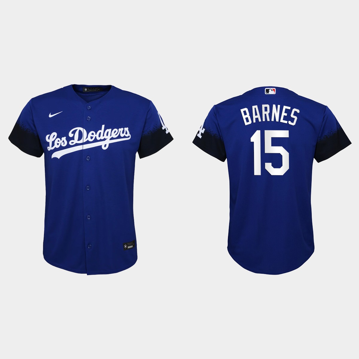 Youth Los Angeles Dodgers Austin Barnes Royal City Connect Jersey