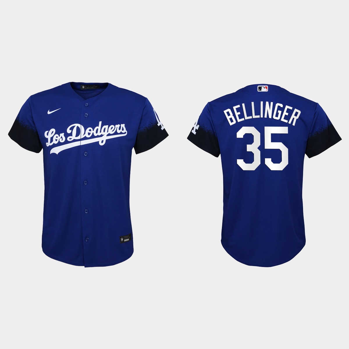 Youth Los Angeles Dodgers Cody Bellinger Royal City Connect Jersey