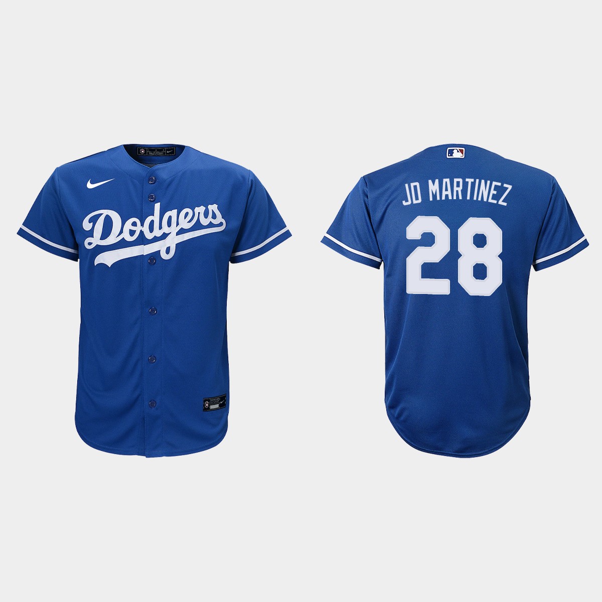 Youth Los Angeles Dodgers J.D. Martinez Royal Alternate Jersey