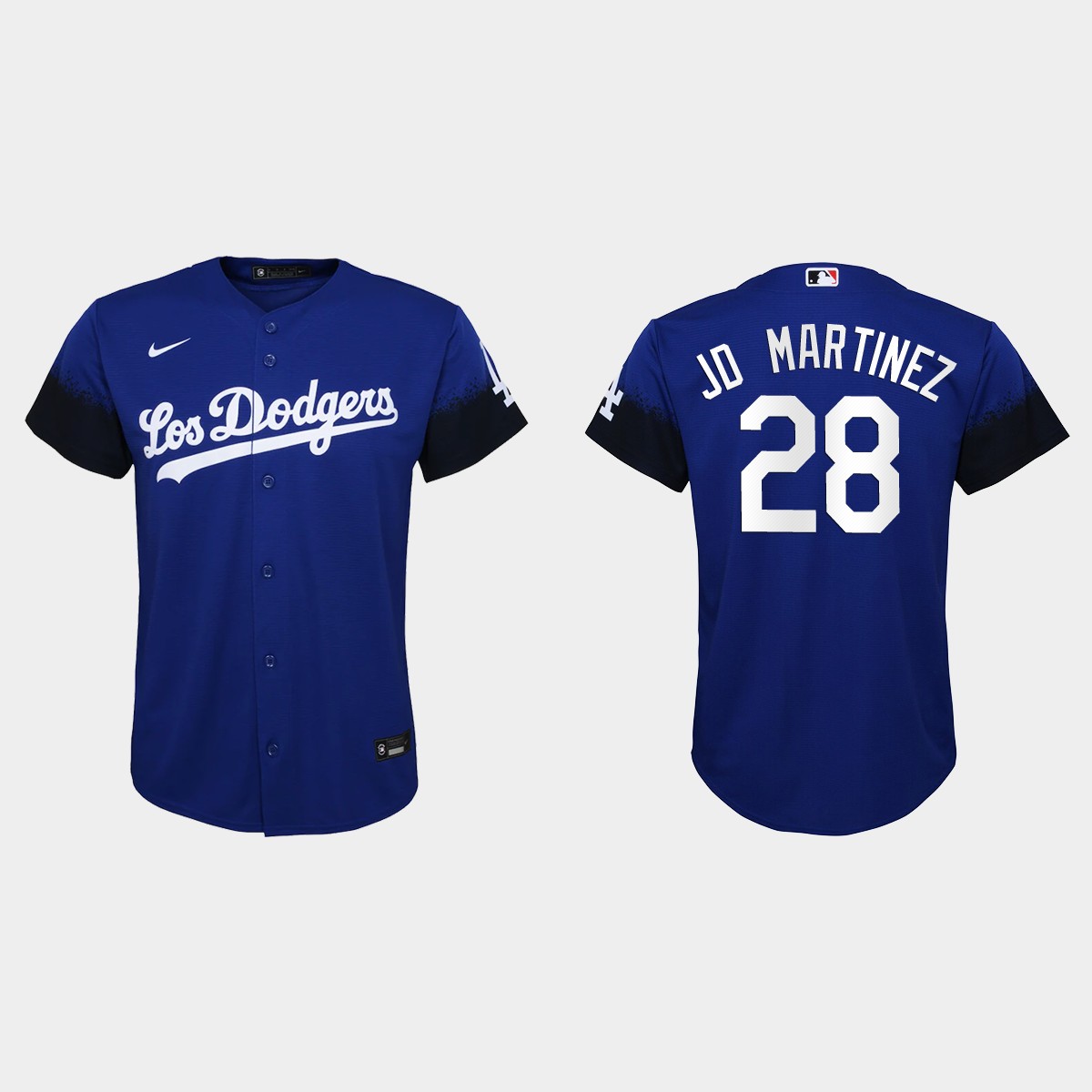 Youth Los Angeles Dodgers J.D. Martinez Royal City Connect Jersey