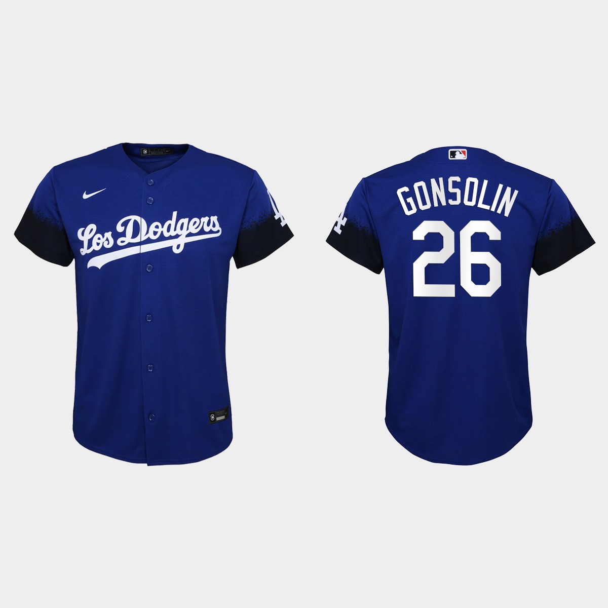 Youth Los Angeles Dodgers Tony Gonsolin Royal City Connect Jersey