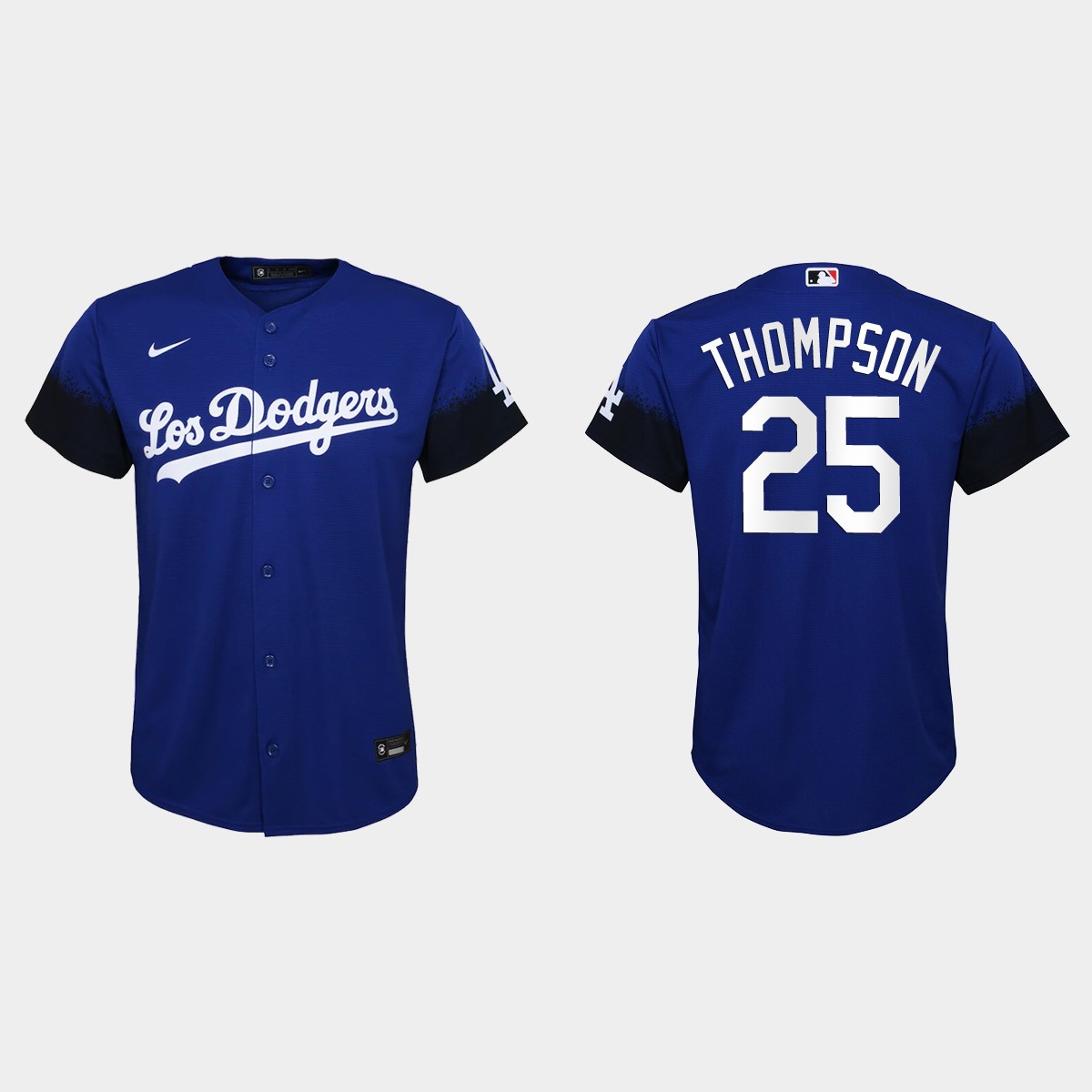 Youth Los Angeles Dodgers Trayce Thompson Royal City Connect Jersey