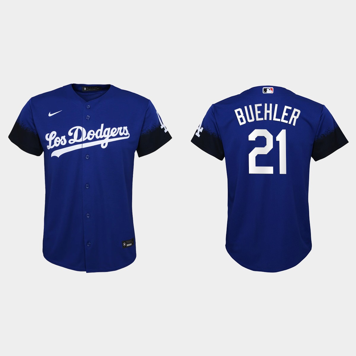 Youth Los Angeles Dodgers Walker Buehler Royal City Connect Jersey