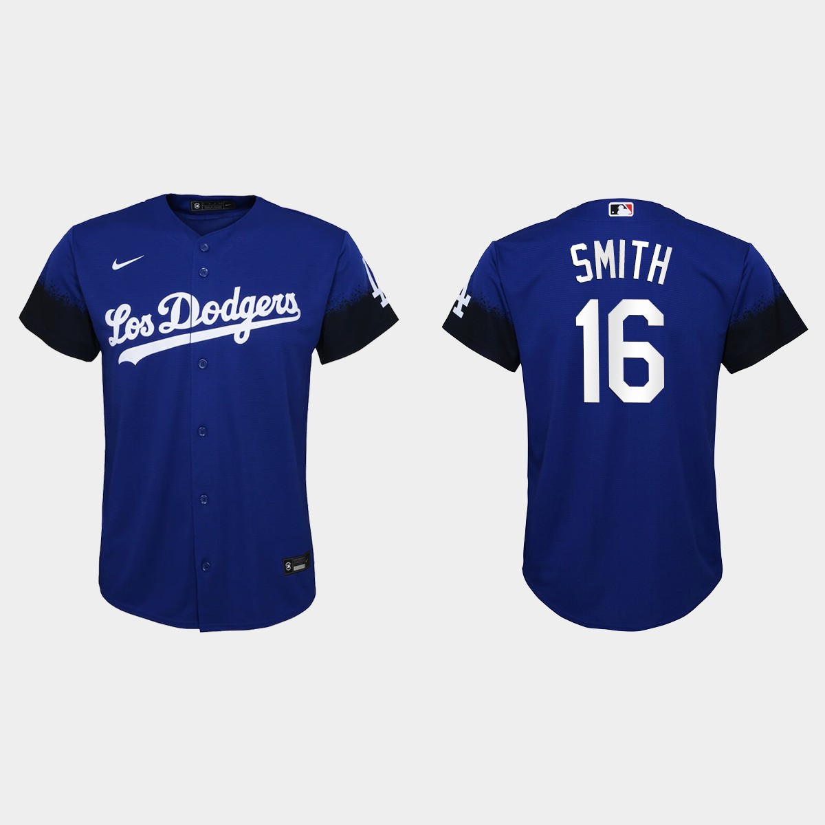 Youth Los Angeles Dodgers Will Smith Royal City Connect Jersey