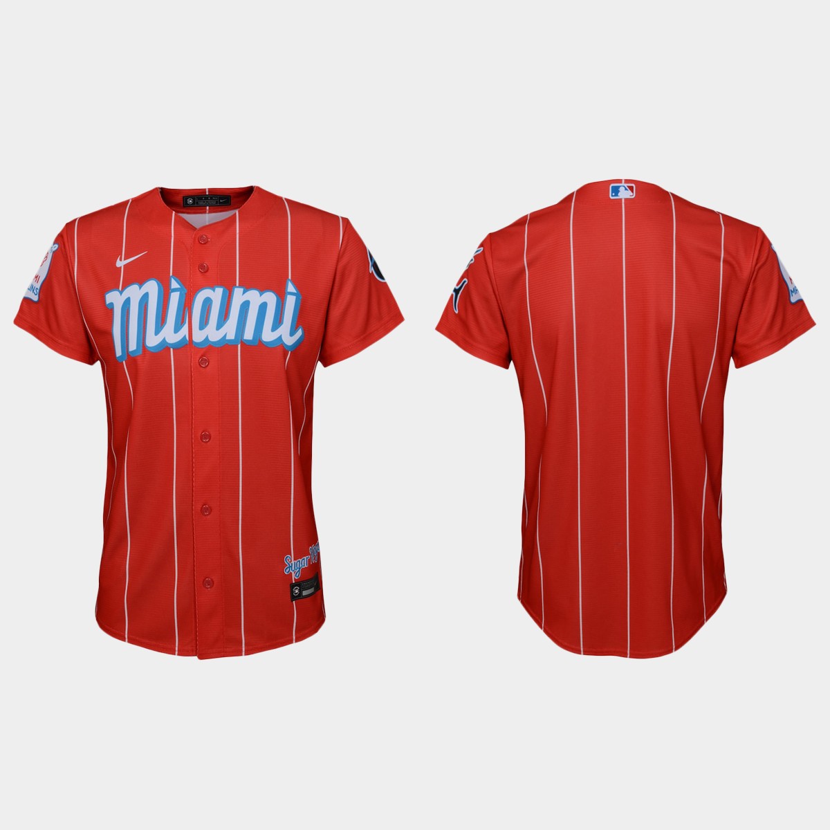 Youth Miami Marlins # Red City Connect Jersey