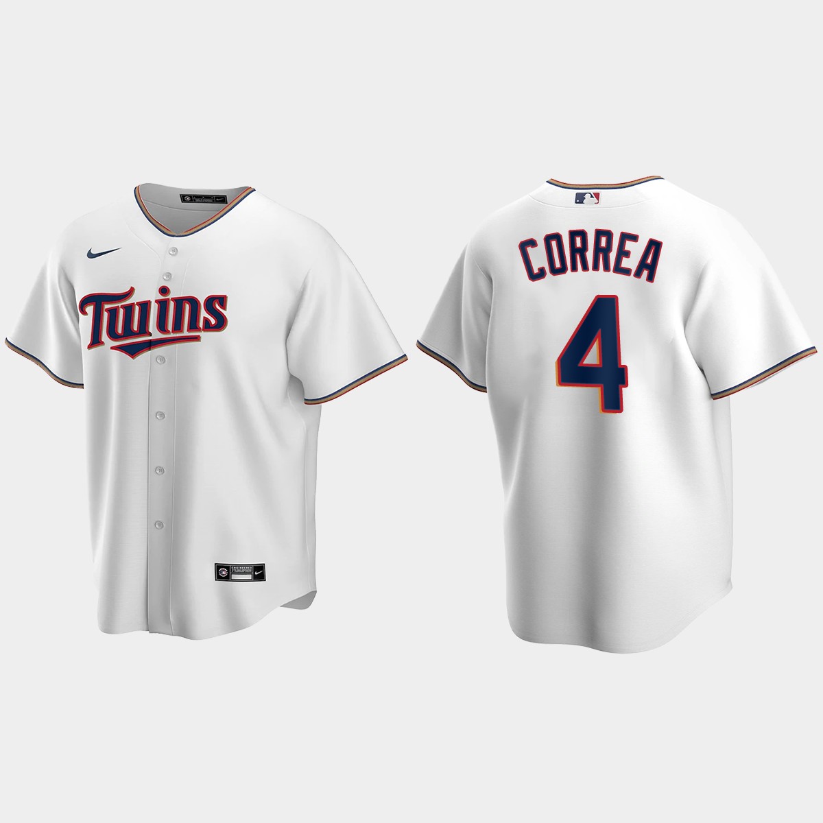 Youth Minnesota Twins Carlos Correa White Home Jersey