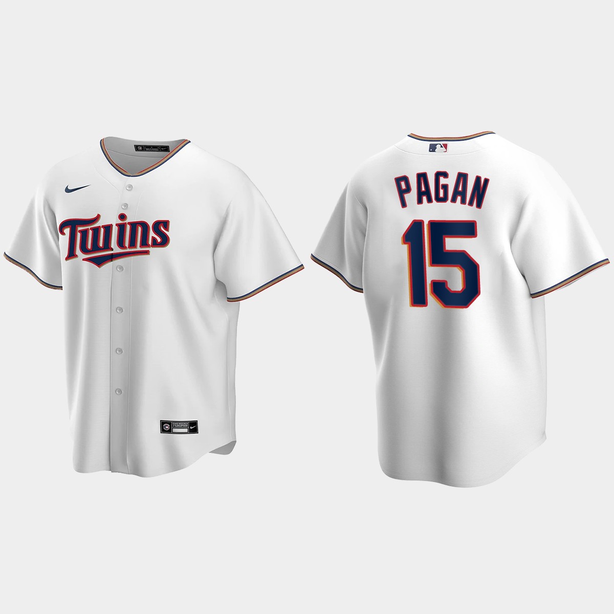 Youth Minnesota Twins Emilio Pagan White Home Jersey