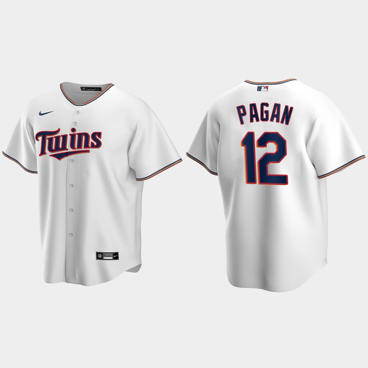Youth Minnesota Twins Emilio Pagan White Home Jersey