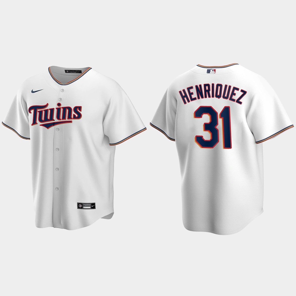 Youth Minnesota Twins Ronny Henriquez White Home Jersey