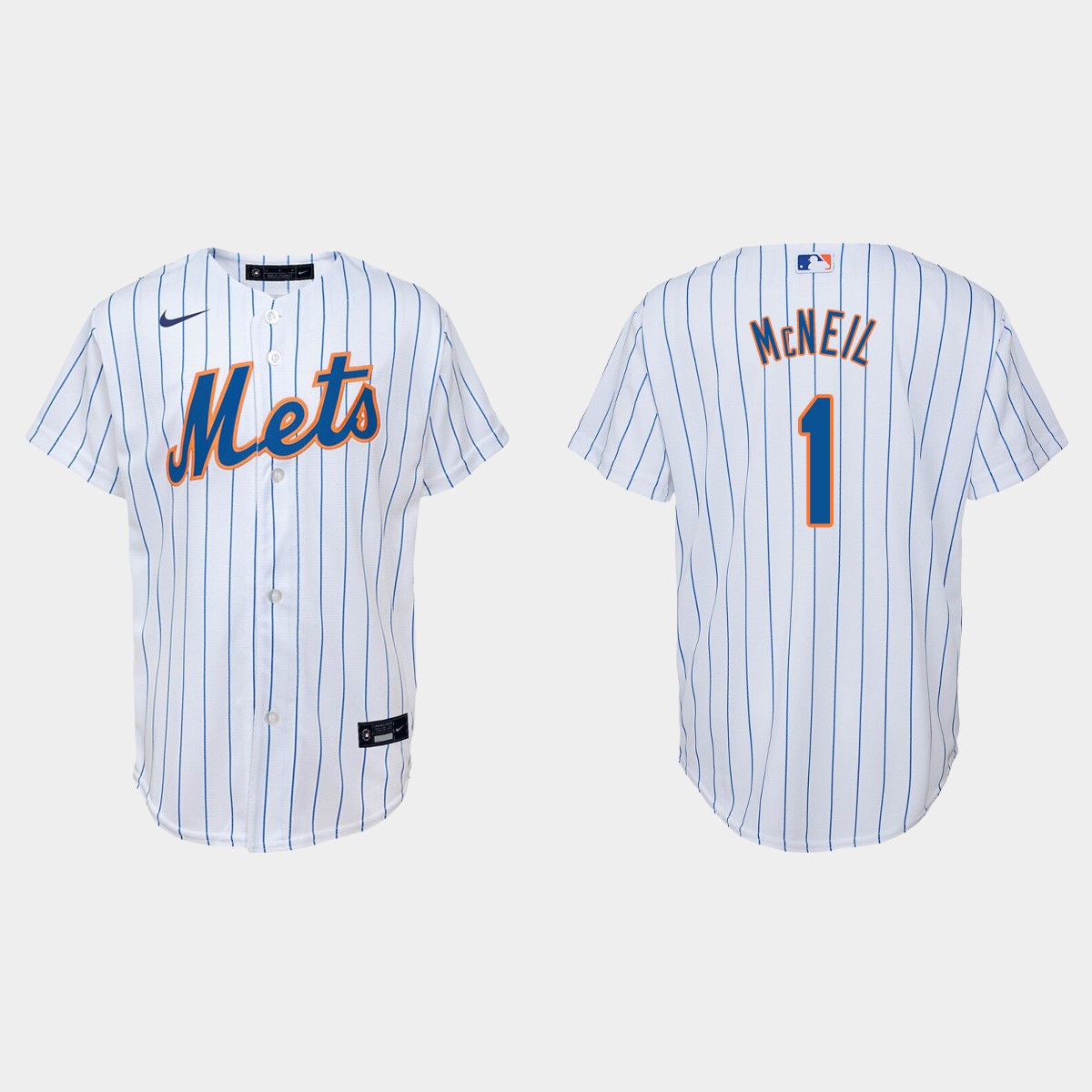Youth New York Mets Jeff McNeil White Home Jersey