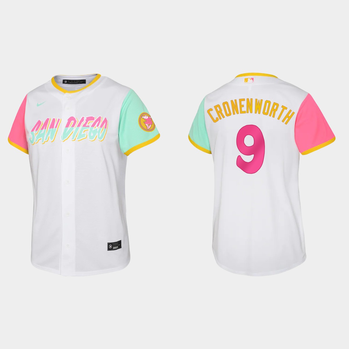 Youth San Diego Padres Jake Cronenworth White City Connect Jersey