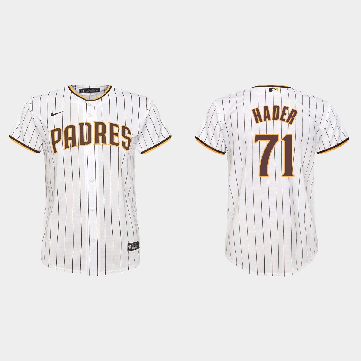 Youth San Diego Padres Josh Hader White Home Jersey