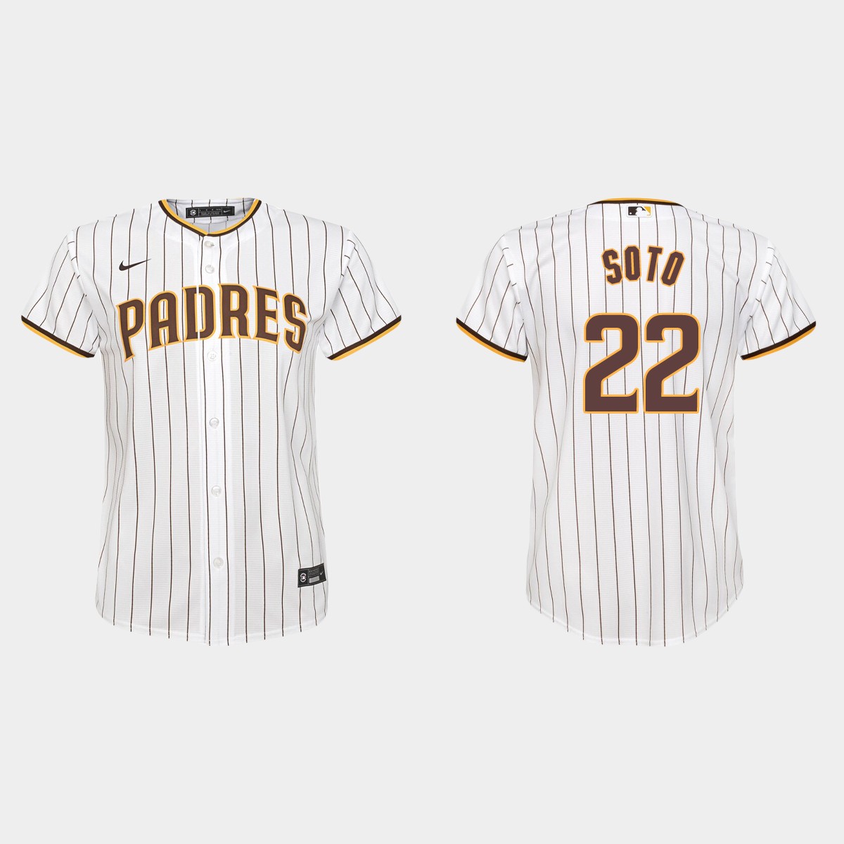 Youth San Diego Padres Juan Soto White Home Jersey